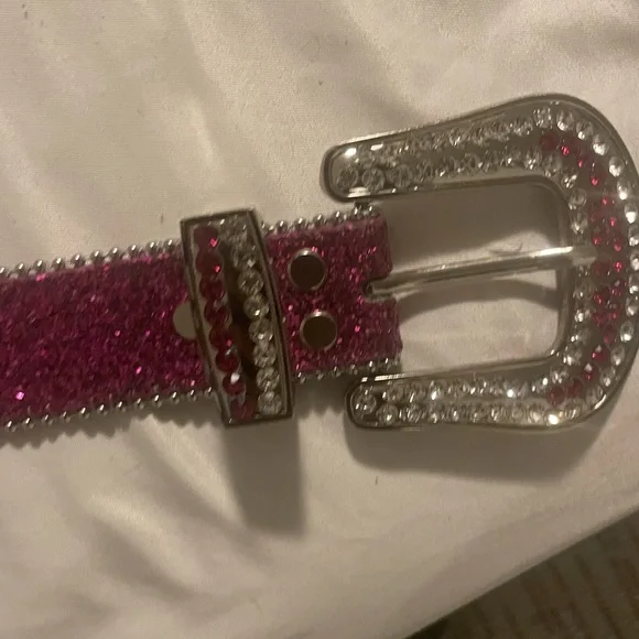 B.B. Simon | Accessories | Hot Pink Bb Simon Belt | Poshmark display picture 1